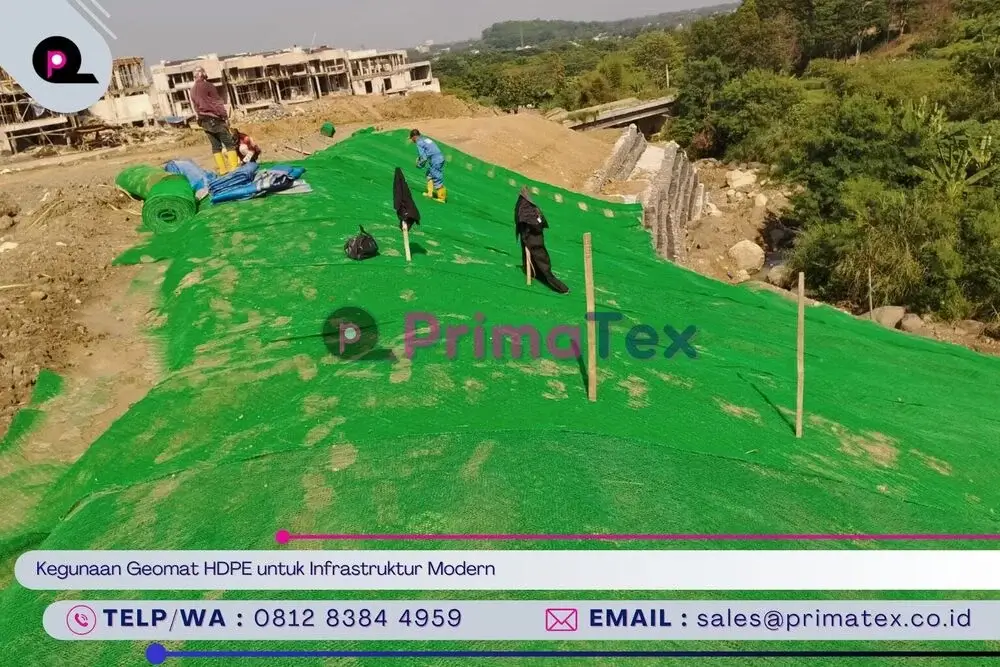 Kegunaan Geomat HDPE untuk Infrastruktur Modern