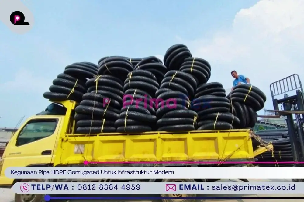 Kegunaan Pipa HDPE Corrugated Untuk Infrastruktur Modern