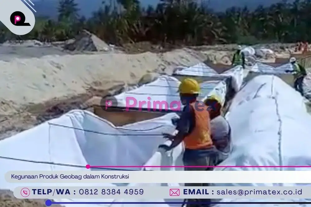 Kegunaan Produk Geobag dalam Konstruksi