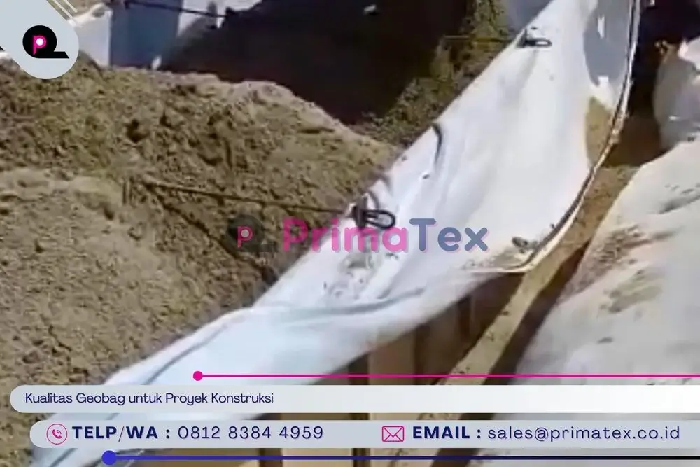 Kualitas Geobag untuk Proyek Konstruksi