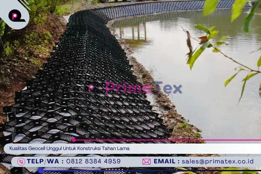 Kualitas Geocell Unggul Untuk Konstruksi Tahan Lama