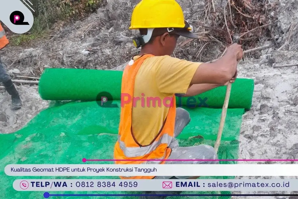 Kualitas Geomat HDPE untuk Proyek Konstruksi Tangguh