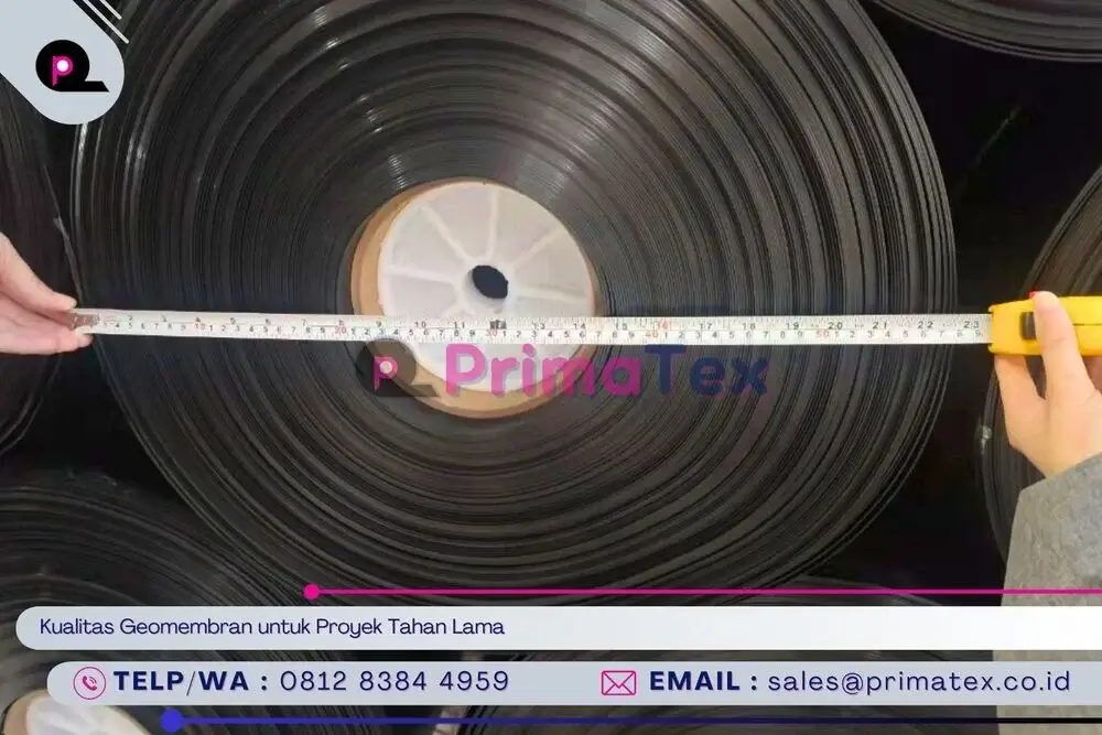 Kualitas Geomembran untuk Proyek Tahan Lama