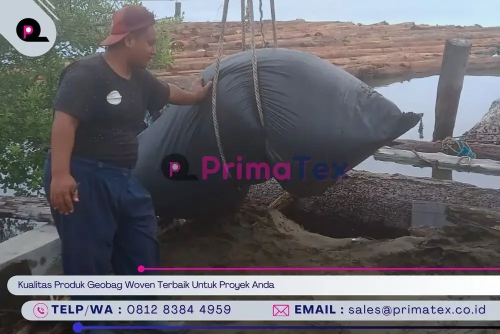 Kualitas Produk Geobag Woven Terbaik Untuk Proyek Anda