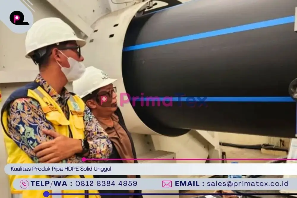 Kualitas Produk Pipa HDPE Solid Unggul