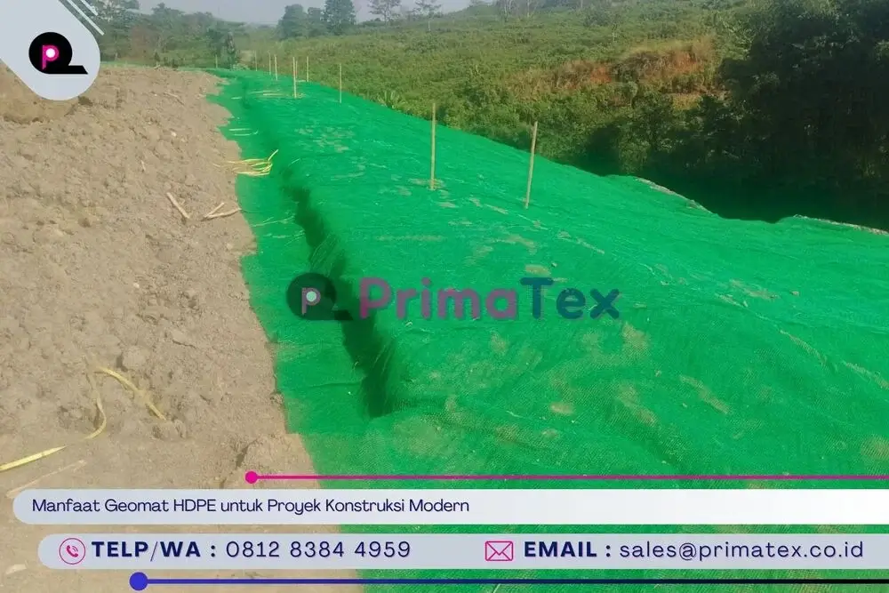 Manfaat Geomat HDPE untuk Proyek Konstruksi Modern