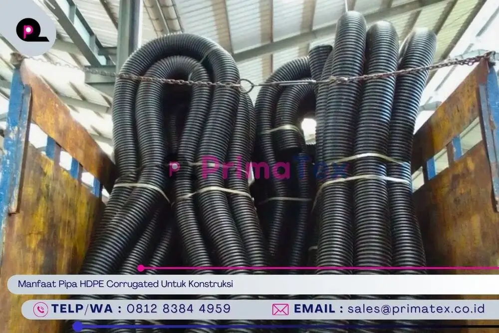 Manfaat Pipa HDPE Corrugated Untuk Konstruksi