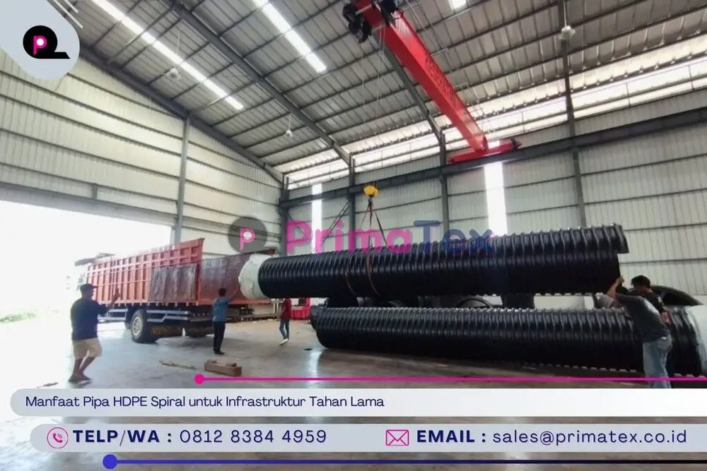 Manfaat Pipa HDPE Spiral untuk Infrastruktur Tahan Lama