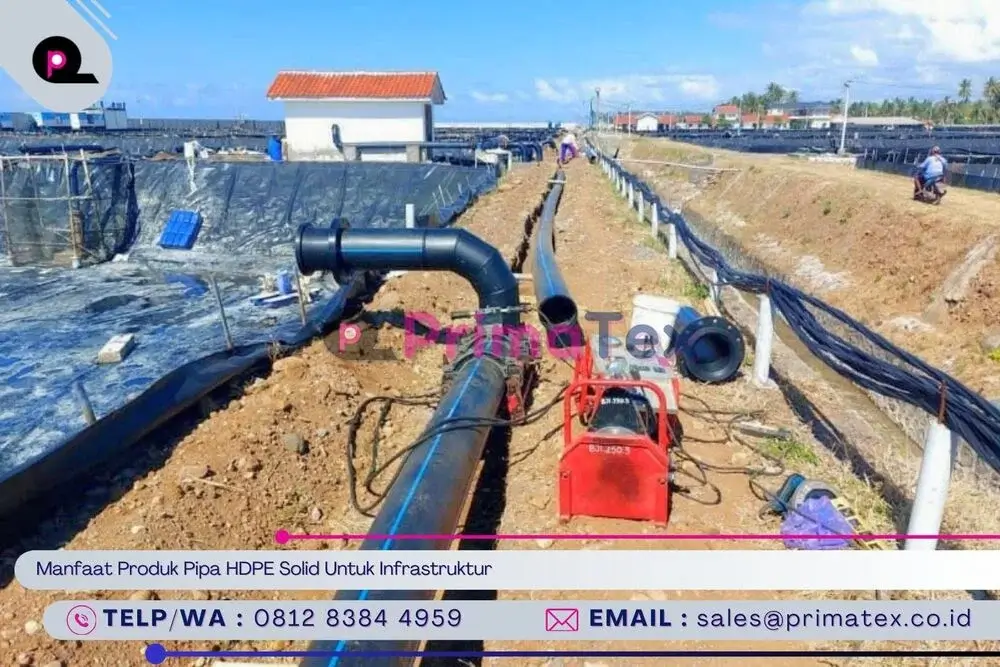 Manfaat Produk Pipa HDPE Solid Untuk Infrastruktur
