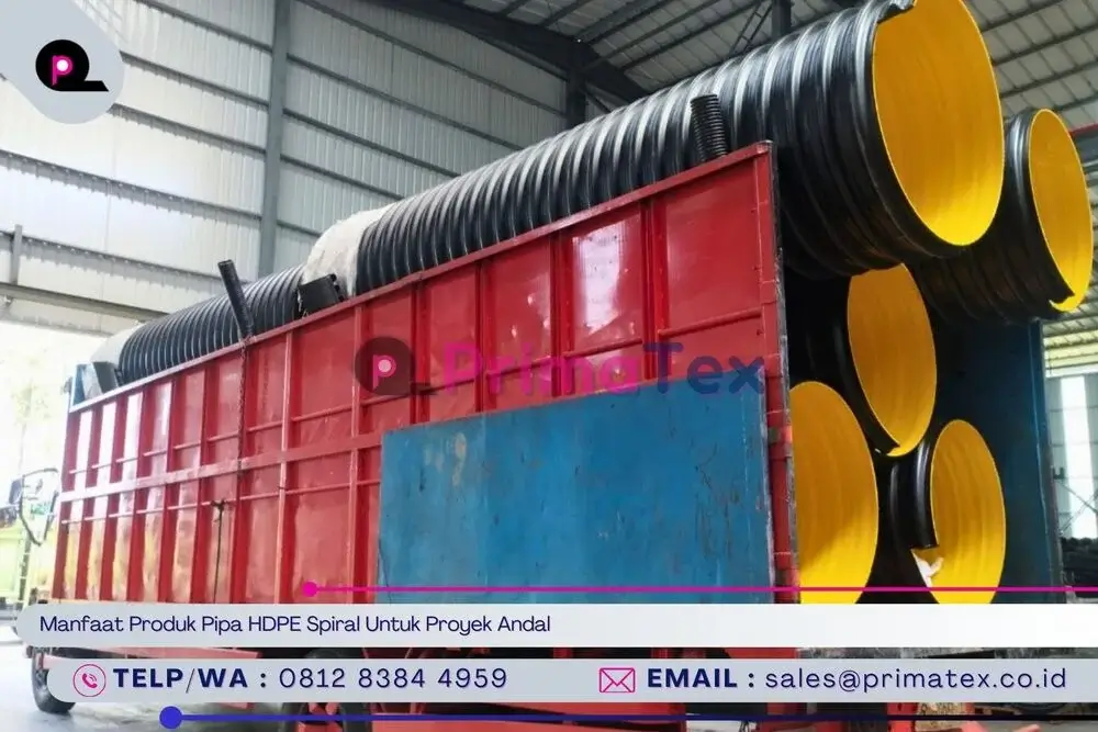 Manfaat Produk Pipa HDPE Spiral Untuk Proyek Andal