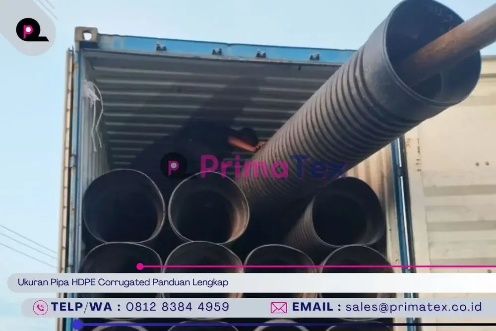 Ukuran Pipa HDPE Corrugated Panduan Lengkap