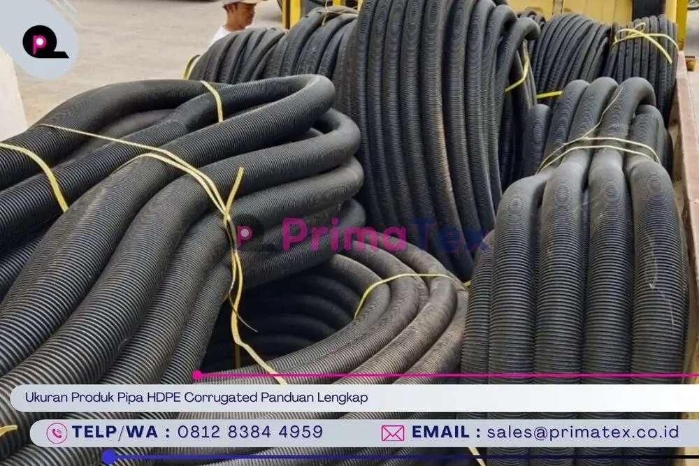 Ukuran Produk Pipa HDPE Corrugated Panduan Lengkap