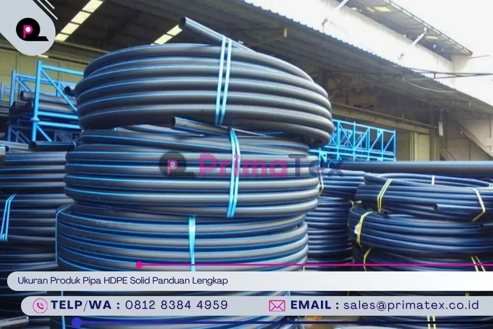 Ukuran Produk Pipa HDPE Solid Panduan Lengkap