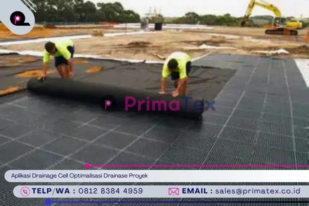 Aplikasi Drainage Cell Optimalisasi Drainase Proyek