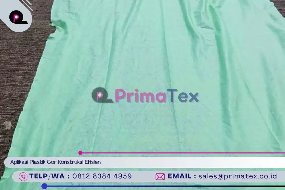 Aplikasi Plastik Cor Konstruksi Efisien