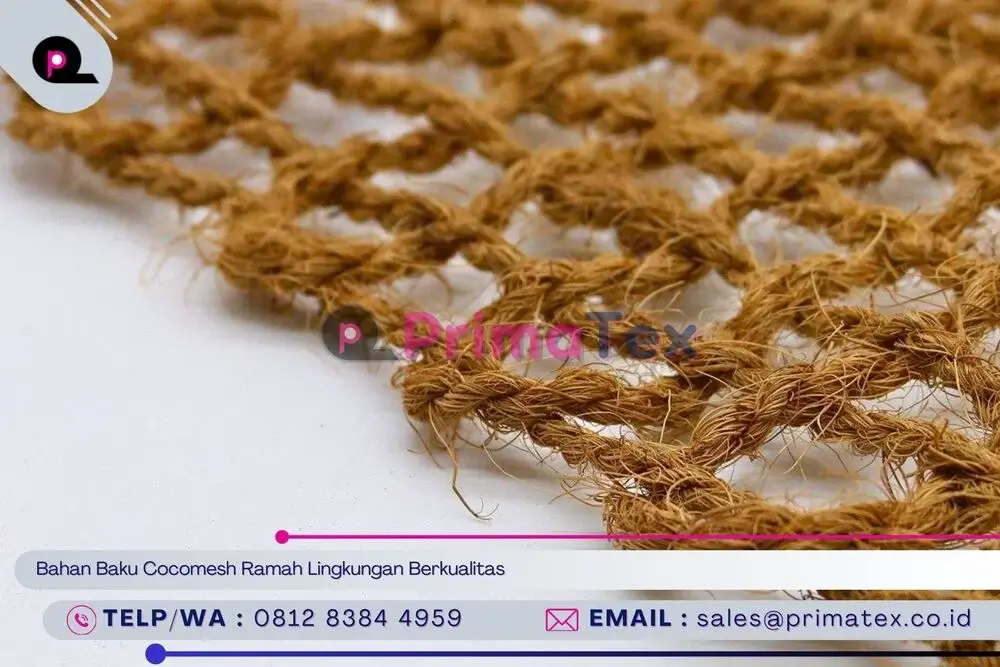 Bahan Baku Cocomesh Ramah Lingkungan Berkualitas