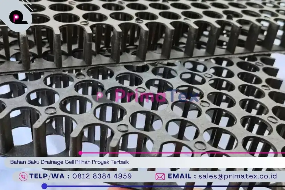 Bahan Baku Drainage Cell Pilihan Proyek Terbaik