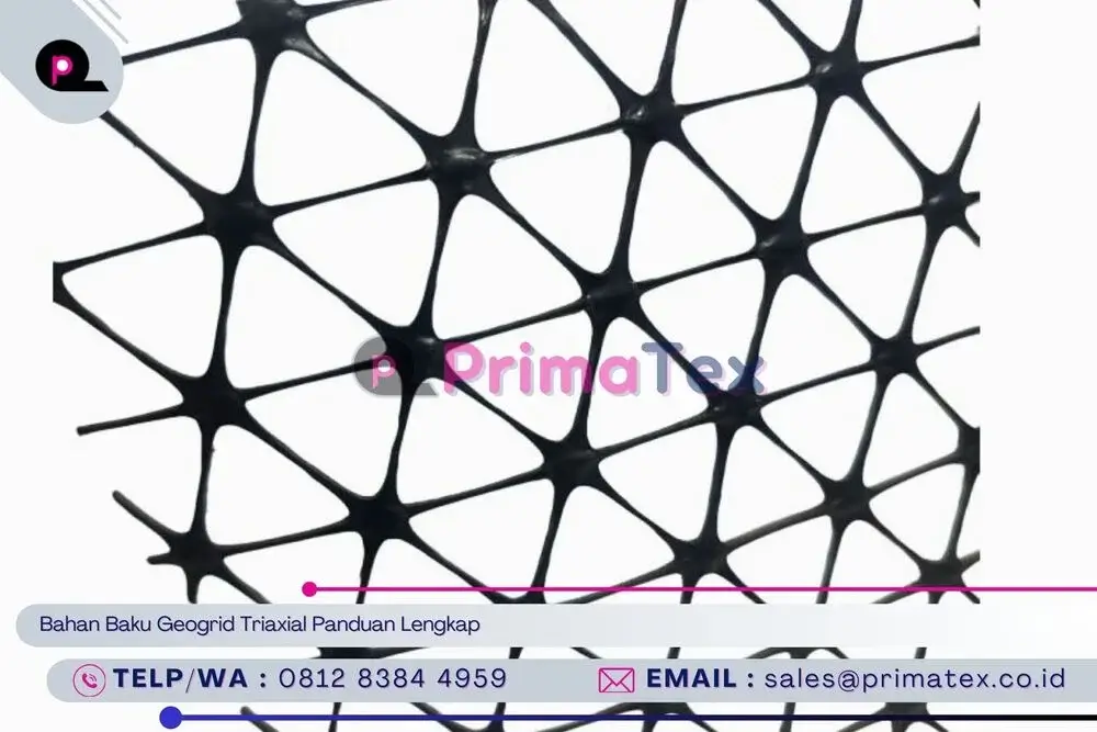 Bahan Baku Geogrid Triaxial Panduan Lengkap