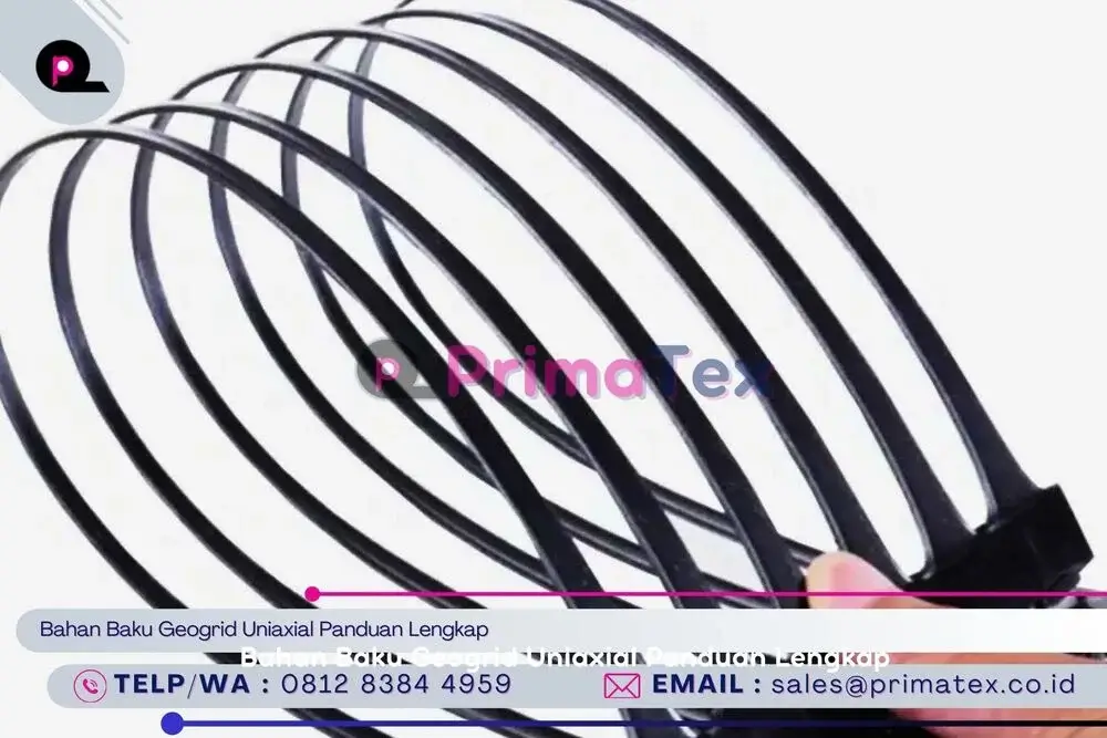 Bahan Baku Geogrid Uniaxial Panduan Lengkap