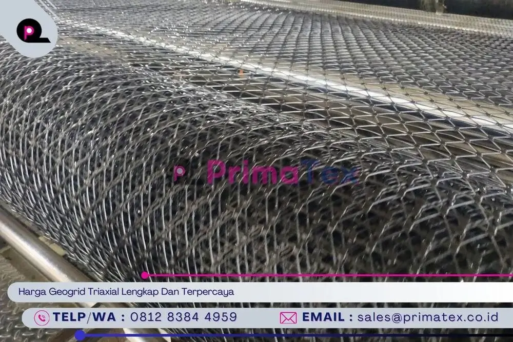 Harga Geogrid Triaxial Lengkap Dan Terpercaya