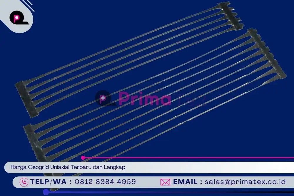 Harga Geogrid Uniaxial Terbaru dan Lengkap