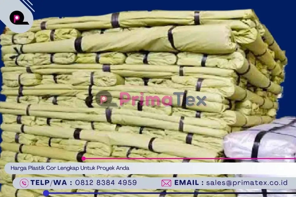 Harga Plastik Cor Lengkap Untuk Proyek Anda