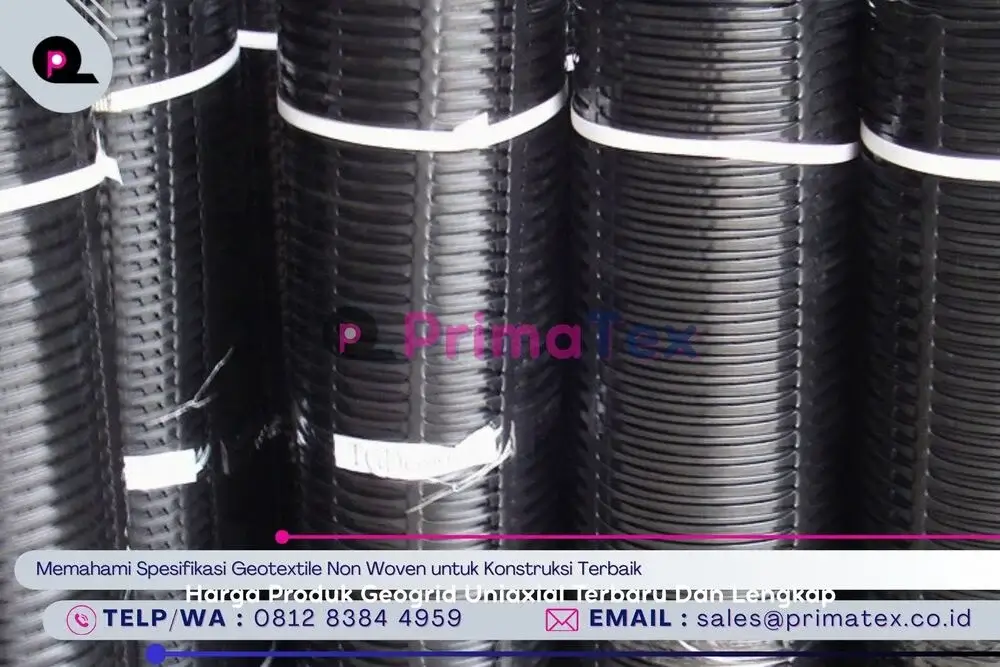 Harga Produk Geogrid Uniaxial Terbaru Dan Lengkap