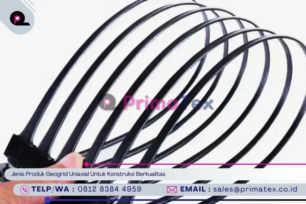 Jenis Produk Geogrid Uniaxial Untuk Konstruksi Berkualitas