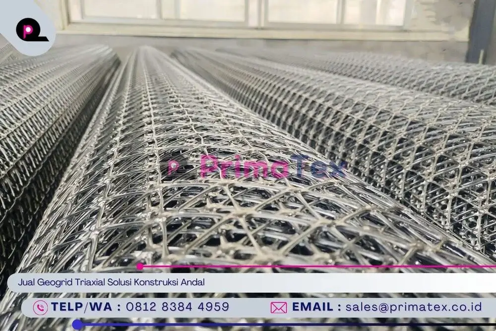 Jual Geogrid Triaxial Solusi Konstruksi Andal