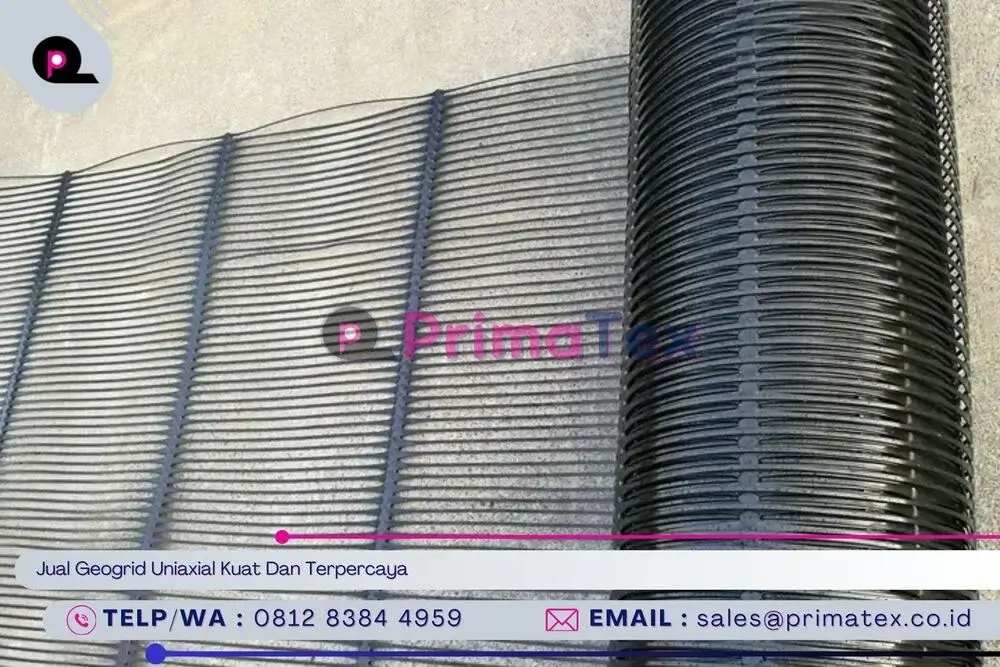 Jual Geogrid Uniaxial Kuat Dan Terpercaya