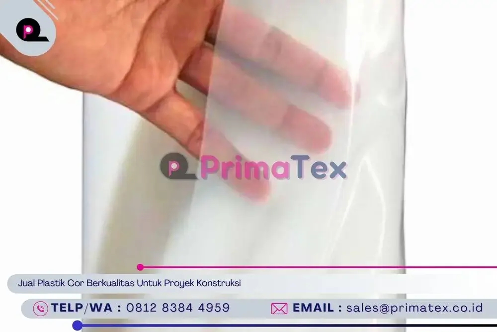 Jual Plastik Cor Berkualitas Untuk Proyek Konstruksi