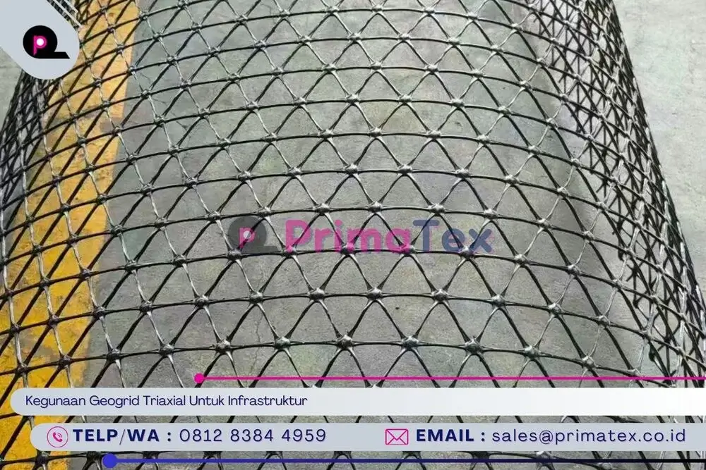 Kegunaan Geogrid Triaxial Untuk Infrastruktur