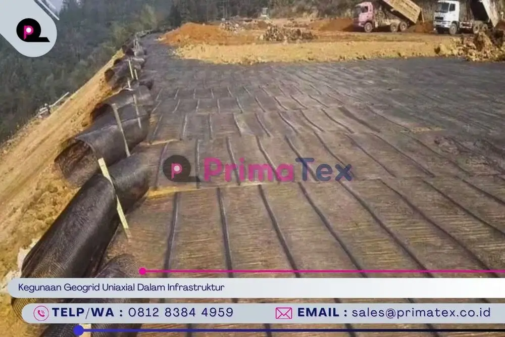 Kegunaan Geogrid Uniaxial Dalam Infrastruktur