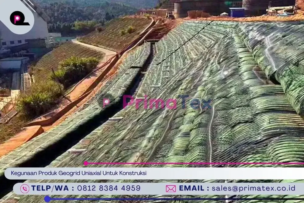 Kegunaan Produk Geogrid Uniaxial Untuk Konstruksi