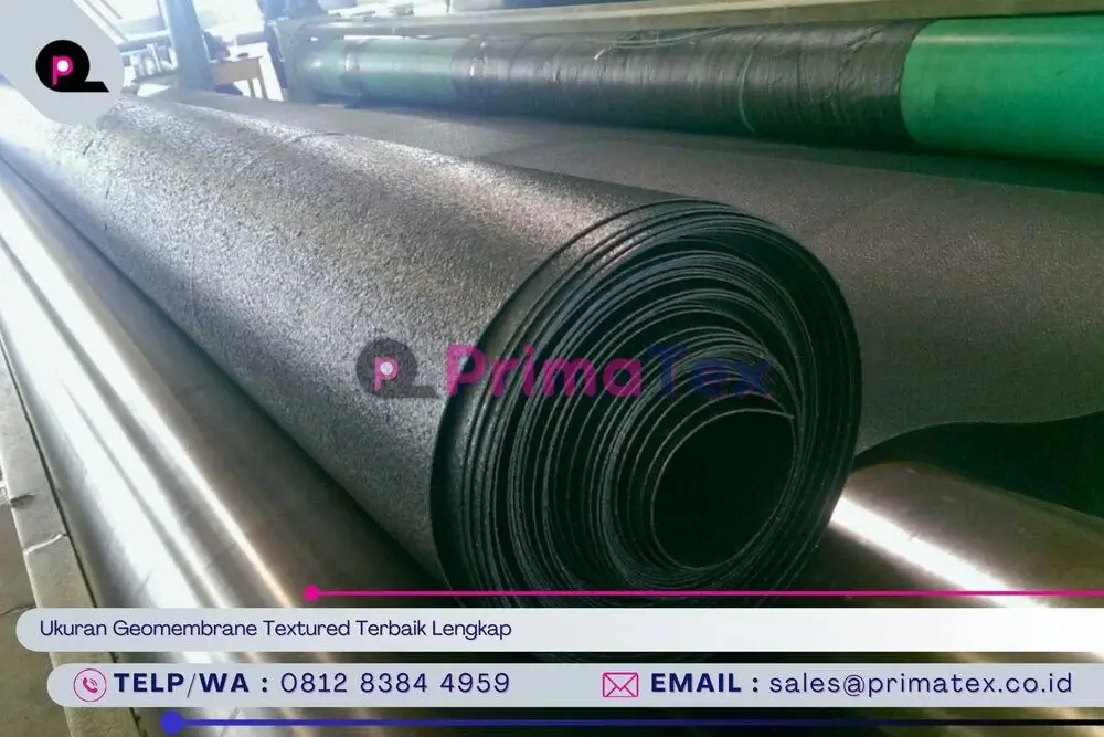 Ukuran Geomembrane Textured Terbaik Lengkap