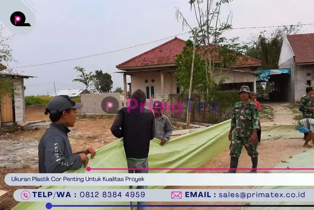 Ukuran Plastik Cor Penting Untuk Kualitas Proyek