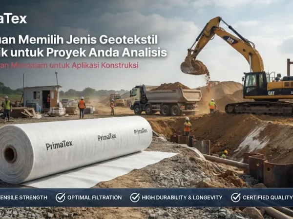 Panduan Memilih Jenis Geotekstil Terbaik untuk Proyek Anda
