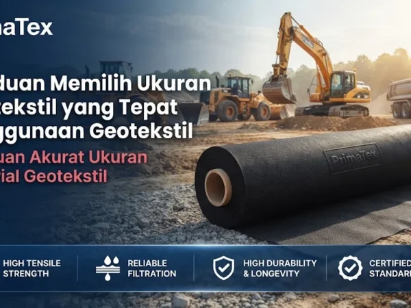 Panduan Memilih Ukuran Geotekstil yang Tepat