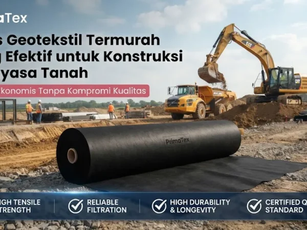 Jenis Geotekstil Termurah yang Efektif