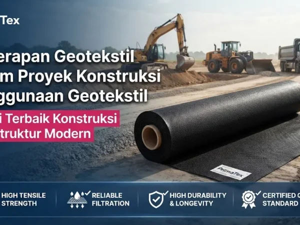 Penerapan Geotekstil dalam Proyek Konstruksi