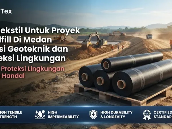 Geotekstil Untuk Proyek Landfill Di Medan