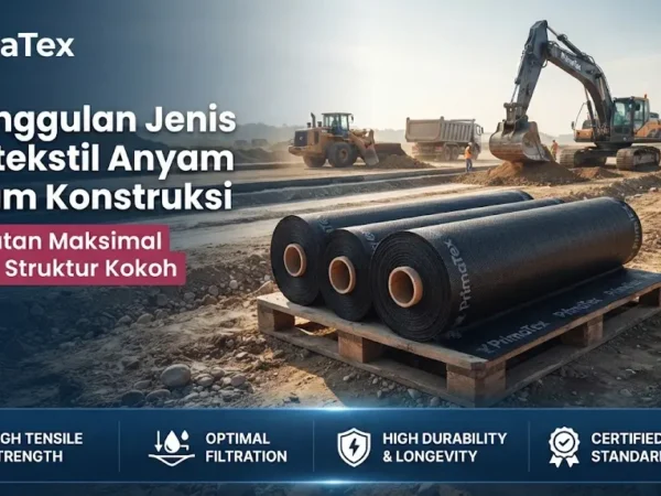 Keunggulan Jenis Geotekstil Anyam dalam Konstruksi