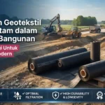 Kelebihan Geotekstil Warna Hitam dalam Struktur Bangunan
