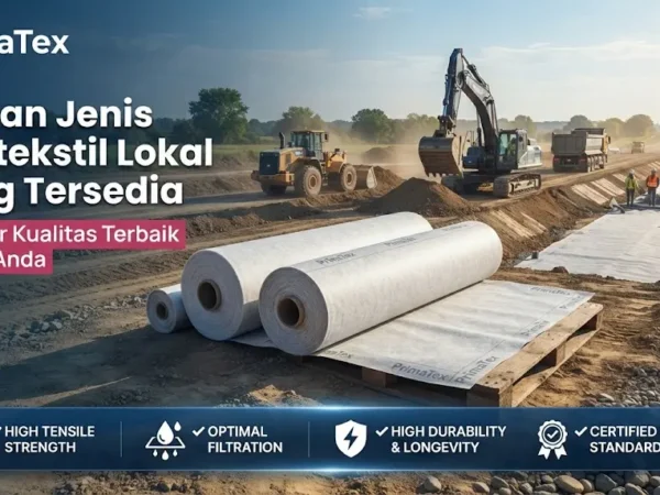 Pilihan Jenis Geotekstil Lokal yang Tersedia