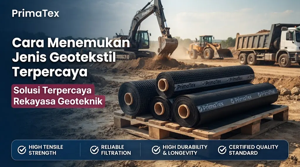 Cara Menemukan Jenis Geotekstil Terpercaya
