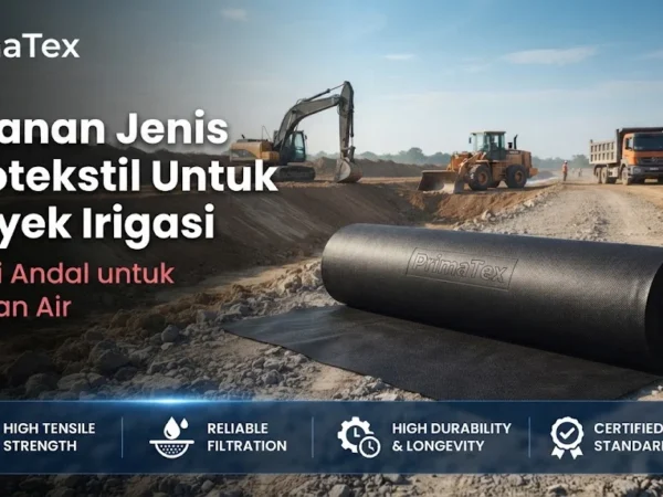 Peranan Jenis Geotekstil Untuk Proyek Irigasi