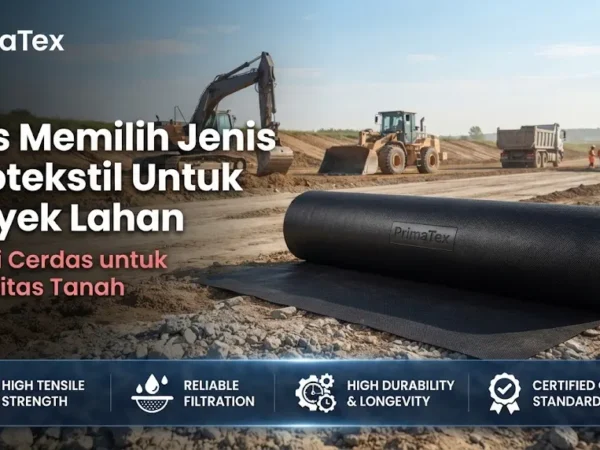 Tips Memilih Jenis Geotekstil Untuk Proyek Lahan